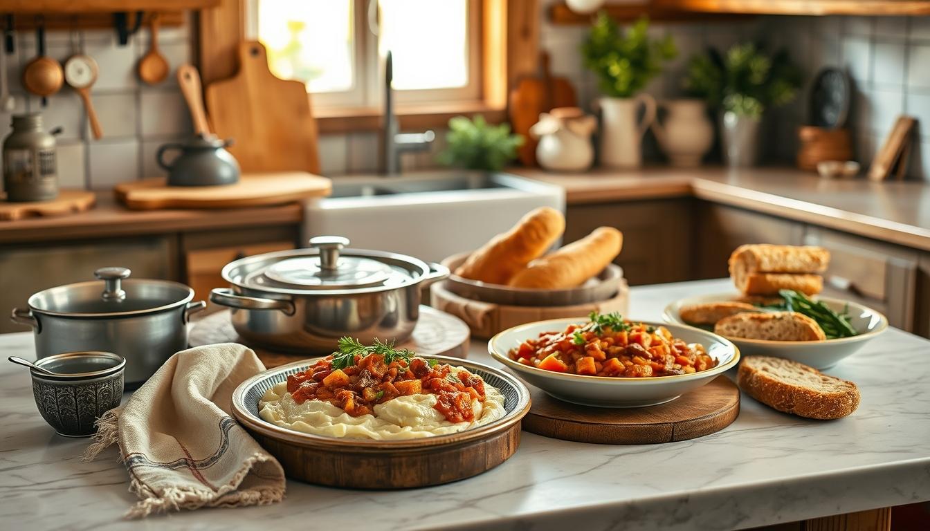 Homemade baking and desserts